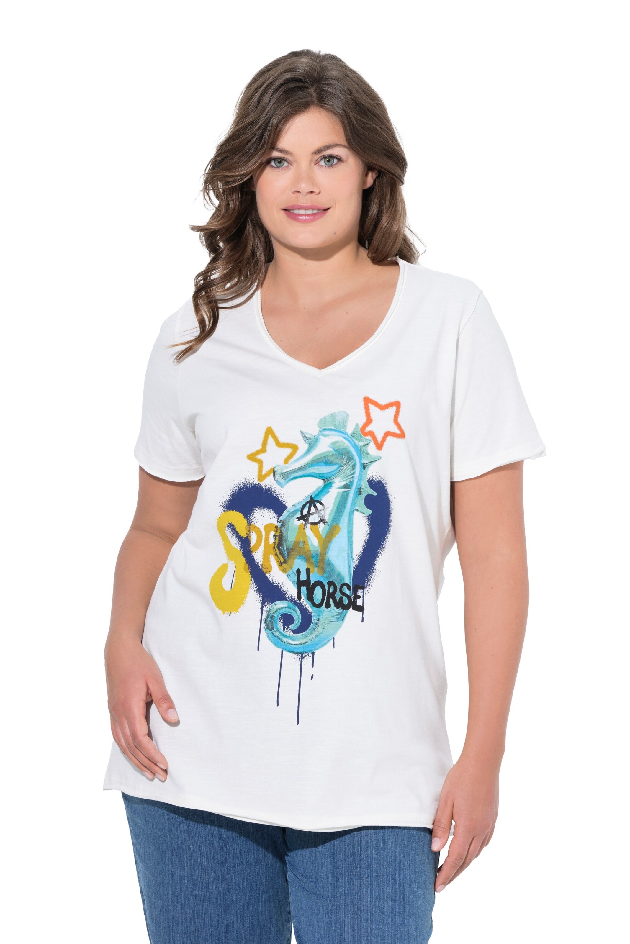 LAURASØN Shirt in White: front