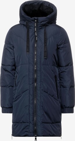 CECIL Zimní kabát – modrá: přední strana