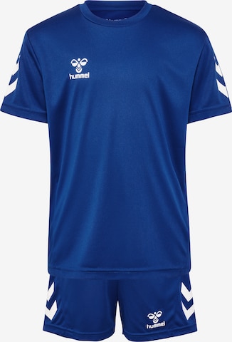 Hummel Tracksuit in Blue: front