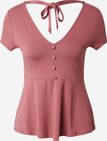 ABOUT YOU Тениска 'Lilou' в розово: отпред