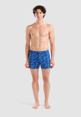 ARENA Шорти за плуване 'EVO BEACH X-SHORT ALLOVER' в синьо