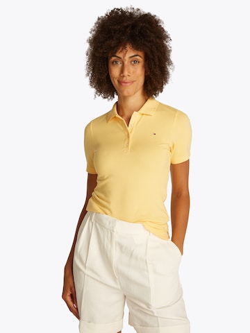 TOMMY HILFIGER - Camiseta '1985' en amarillo: frente