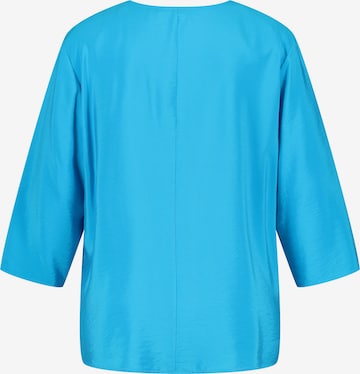 SAMOON Bluzka w kolorze niebieski