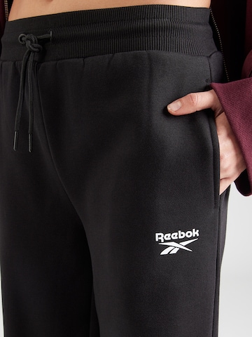 Reebok Широкий Спортивные штаны 'YARA' в Черный