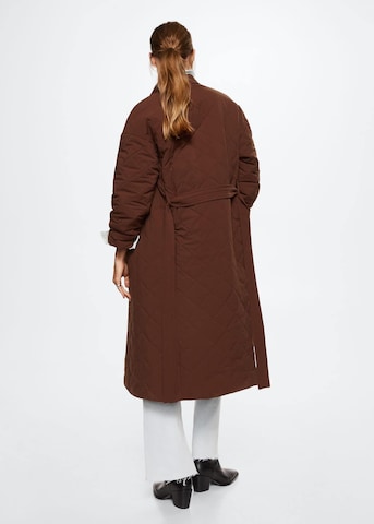 Manteau d’hiver 'Verdure' MANGO en marron