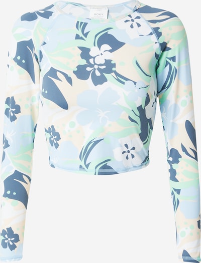 ROXY Toiminnallinen paita värissä vaaleabeige / sininen / vaaleansininen / minttu, Tuotenäkymä