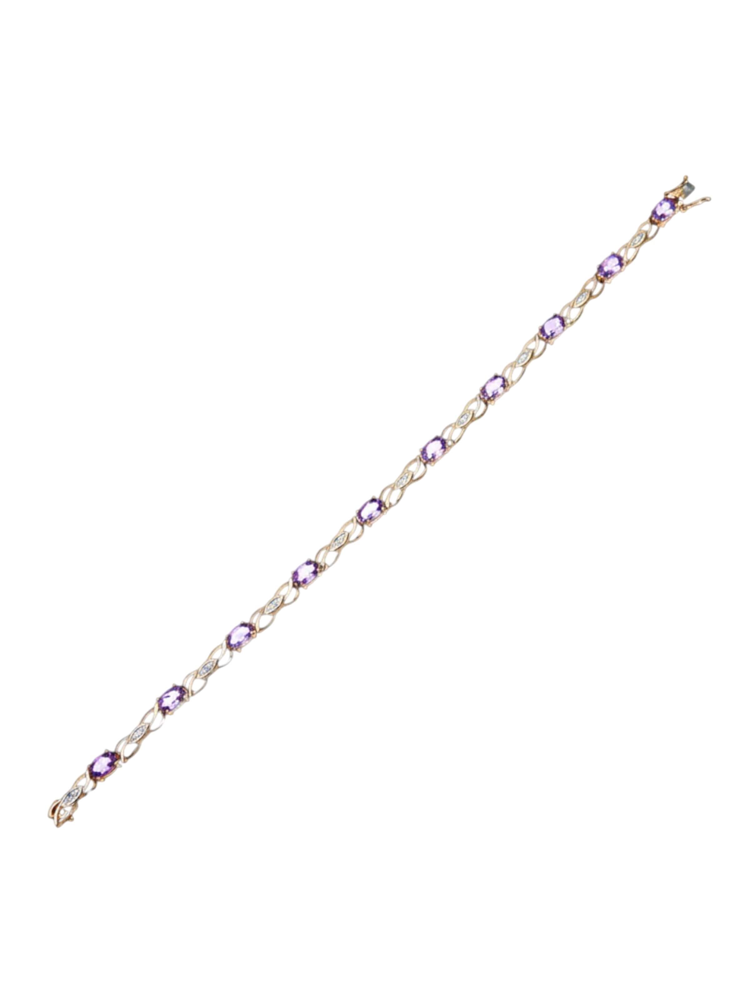 DIAMANT LETERNEL Armbånd i gul