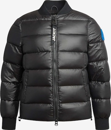 Veste outdoor ' Vortex Bomber Matt ' JACK1T en noir : devant