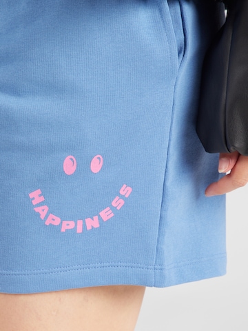 mėlyna ONLY Carmakoma Standartinis Kelnės 'CARHAPPY'