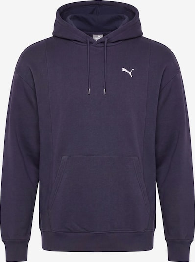 PUMA Sweat de sport 'CLASS' en L en bleu marine, Vue avec produit