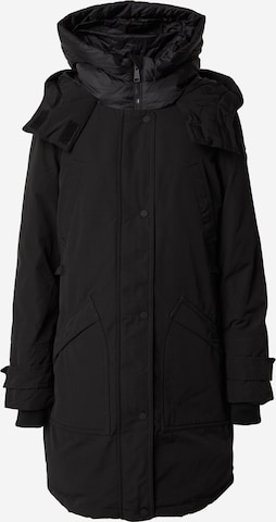 s.Oliver Winter Parka in Black: front