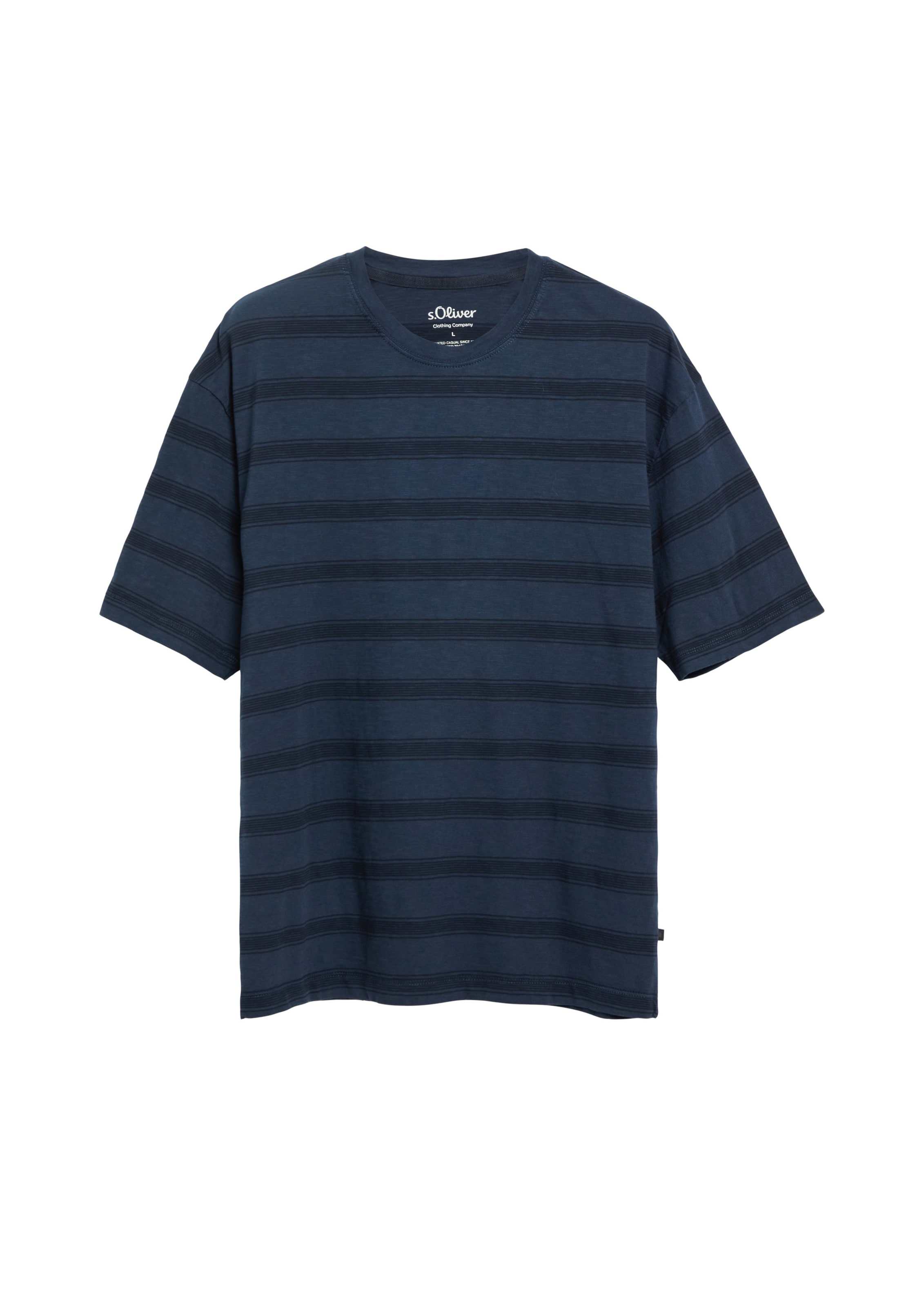 s.Oliver T-Shirt en XXXL en bleu marine / bleu nuit, Vue avec produit