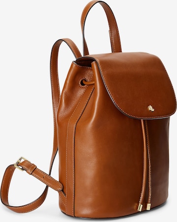 Lauren Ralph Lauren - Mochila 'WINNY' em castanho: frente