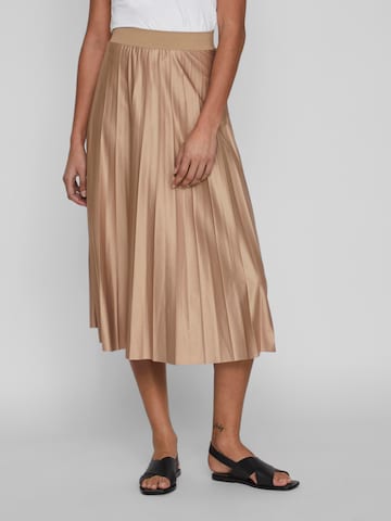 VILA Skirt 'Nitban' in Beige: front