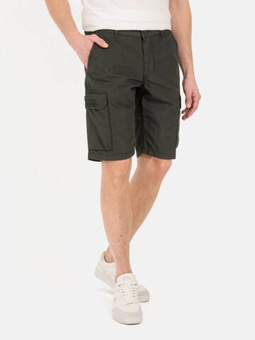 CAMEL ACTIVE Regular Cargo Pants in Green: front