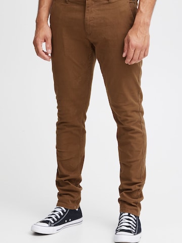 BLEND Slimfit Chinohose 'Natan' in Braun