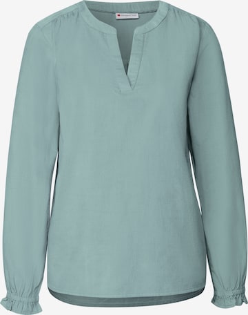 STREET ONE Bluse in Blau: Vorderseite