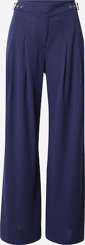 Lauren Ralph Lauren Wide Leg Hose in Blau: predná strana