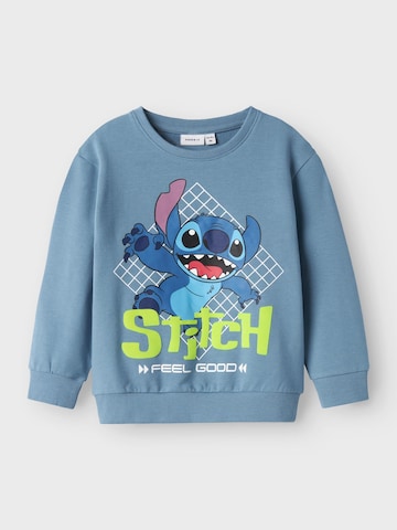Sweat 'Stitch' NAME IT en bleu
