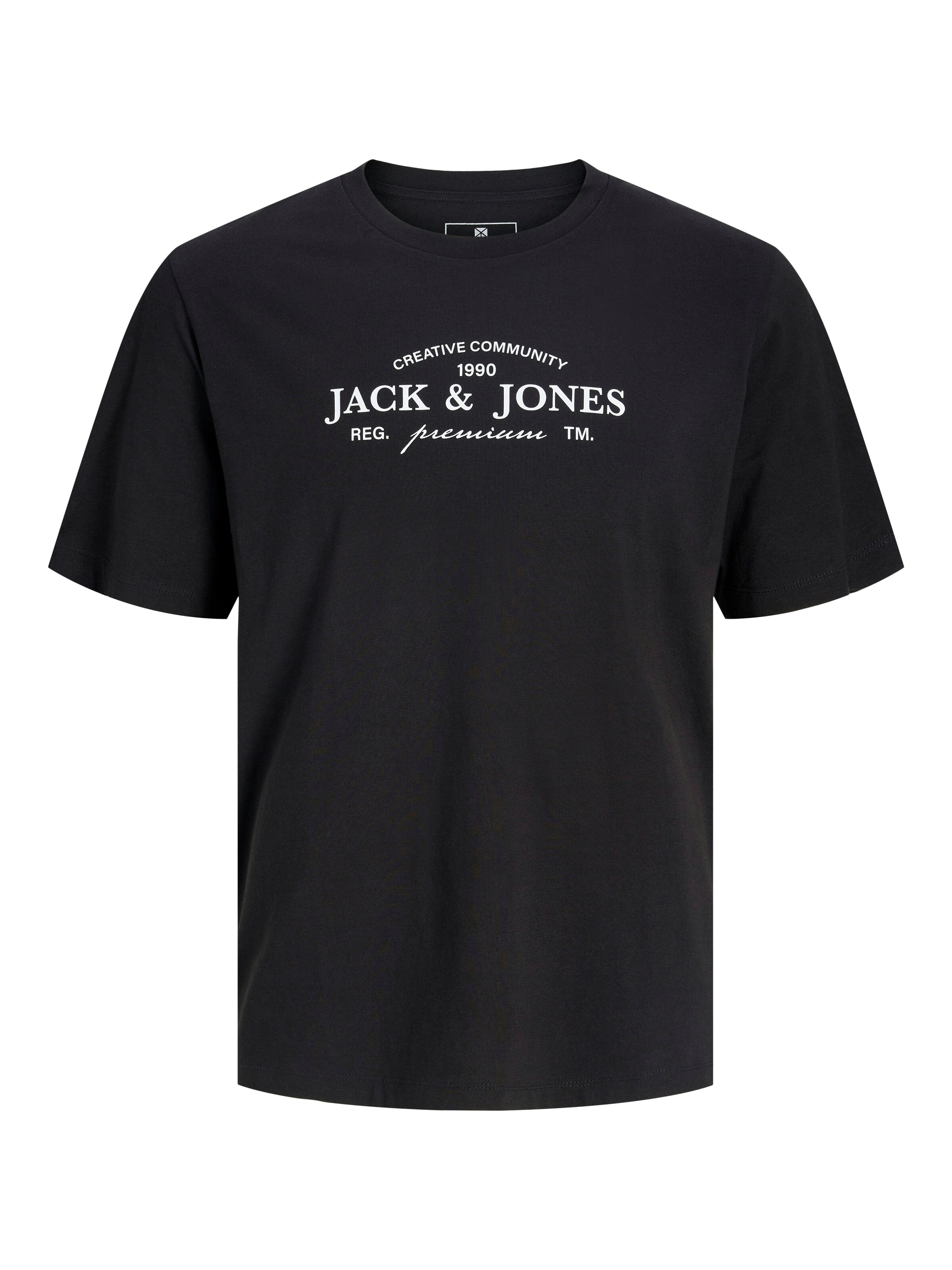 JACK & JONES T-Shirt in Schwarz: Vorderseite