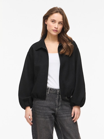 VILA Between-Season Jacket 'VIBalou' in Black: front