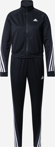 ADIDAS SPORTSWEAR Tracksuit 'Teamsport' in Black: front