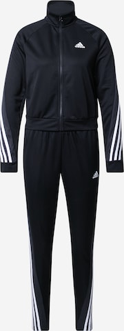 ADIDAS SPORTSWEAR Tracksuit 'Teamsport' in Black: front