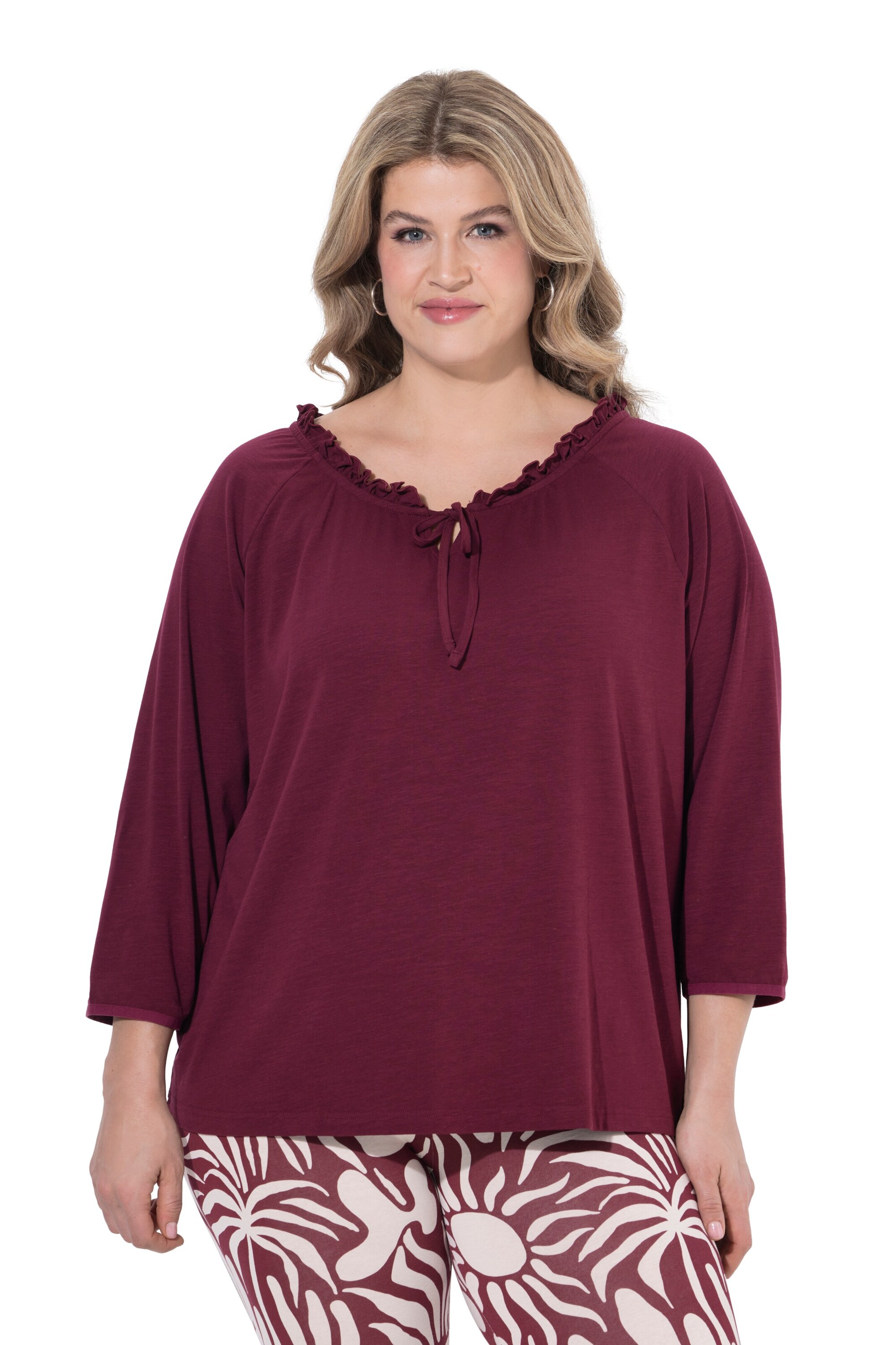 Ulla Popken Shirt in Red: front