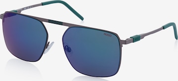 HUGO BOSSSunčane naočale 'Hugo Sonnenbrille' - zelena boja: prednji dio