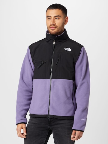 THE NORTH FACE Athletic fleece jacket 'Denali' in Purple: front