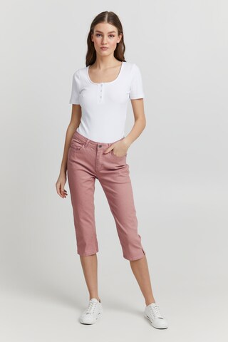 Oxmo Slimfit Hose 'Pam' in Pink