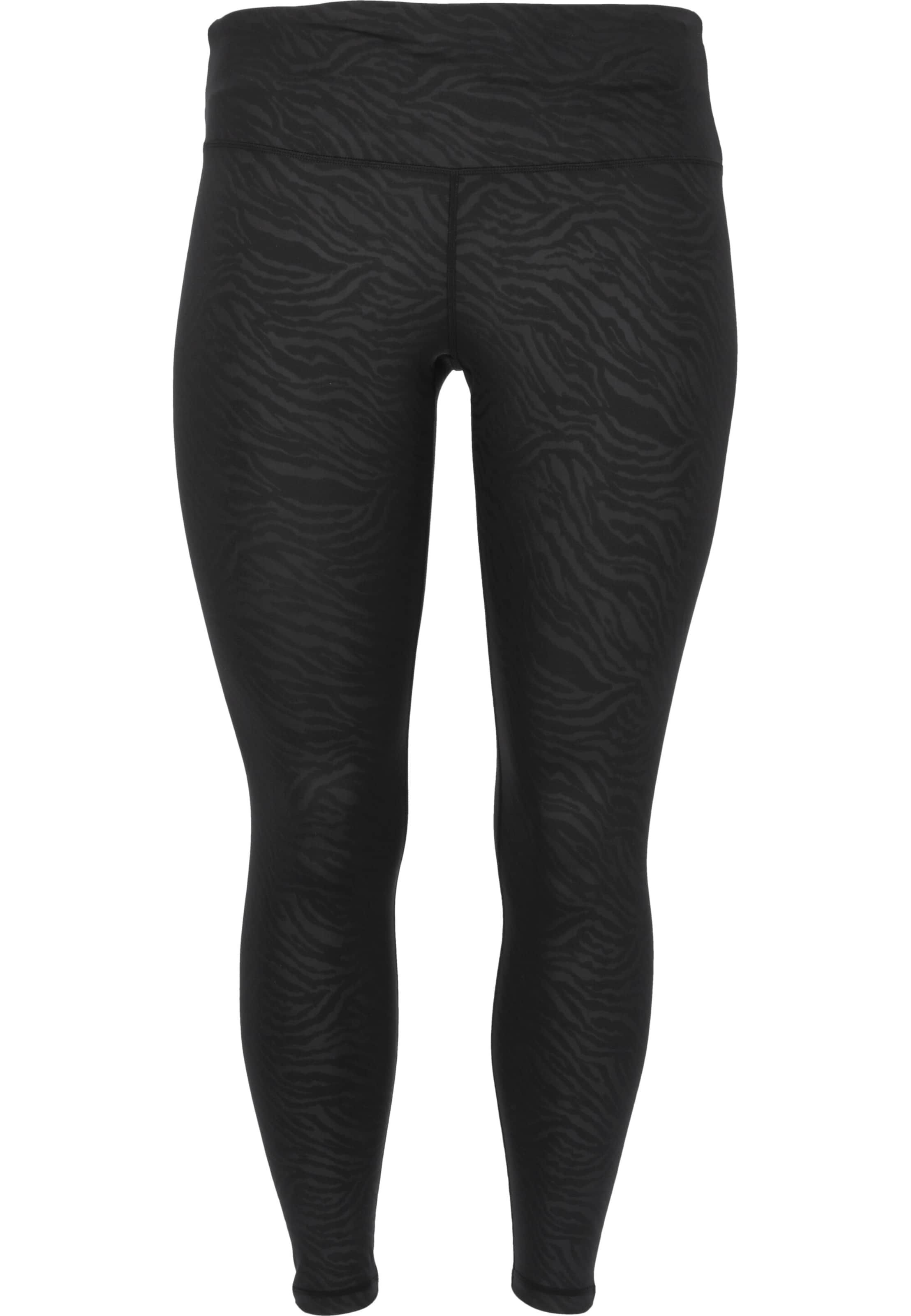 Q by Endurance Skinny Sports trousers 'Cerine' in Black: front