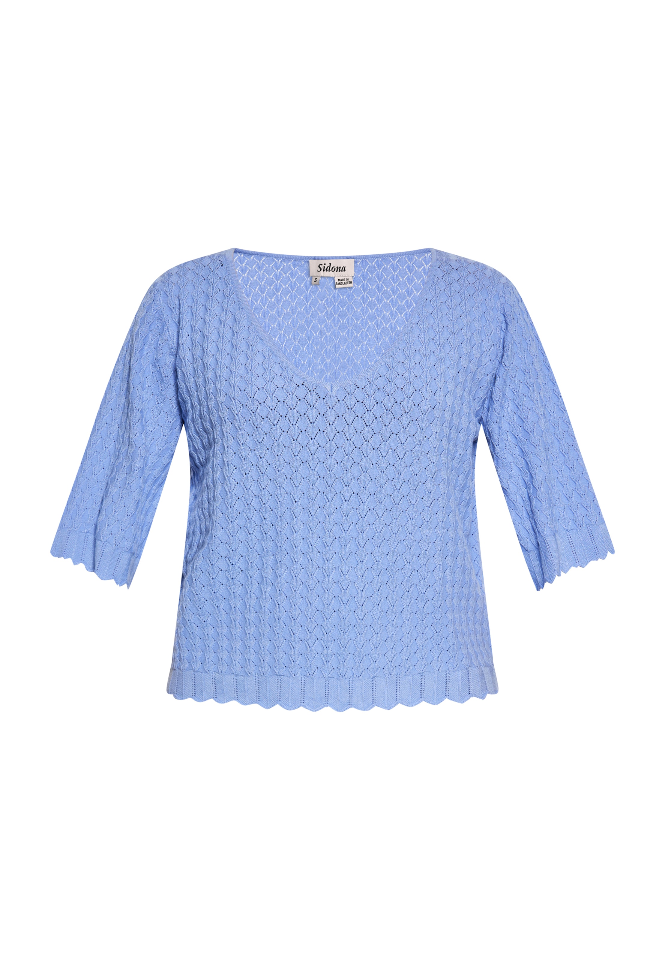 Sidona - Pullover em azul: frente