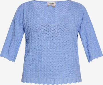 Pull-over Sidona en bleu : devant