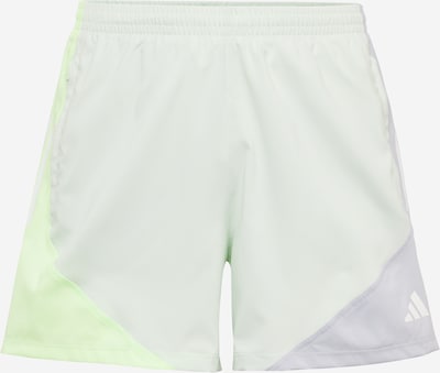 ADIDAS PERFORMANCE Pantalon de sport 'Own The Run' en gris / menthe / vert clair, Vue avec produit