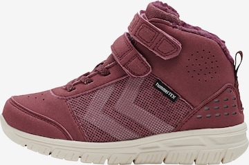 Hummel Snow Boots 'Crosslite' in Purple: front