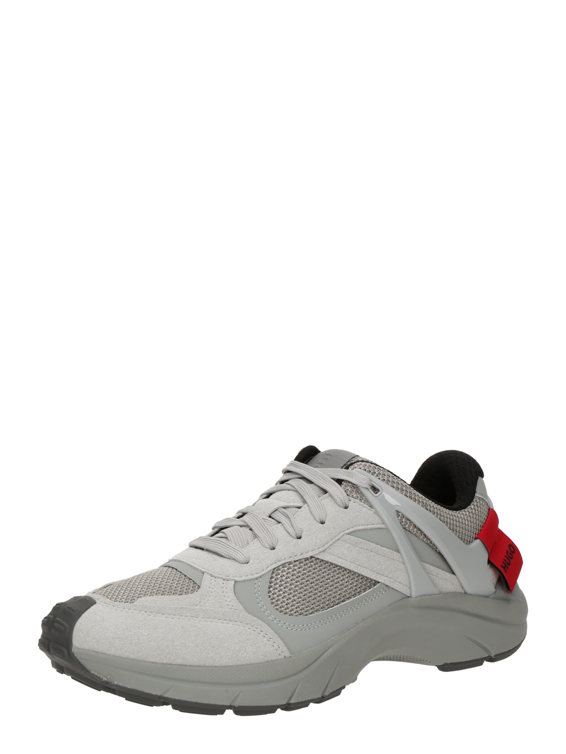 HUGO Matalavartiset tennarit värissä harmaa: etupuoli