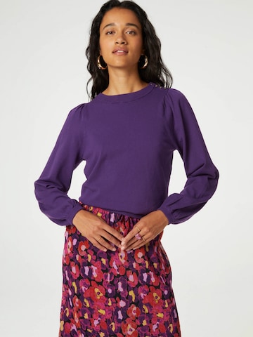 Fabienne Chapot Sweater 'Milly' in Purple: front