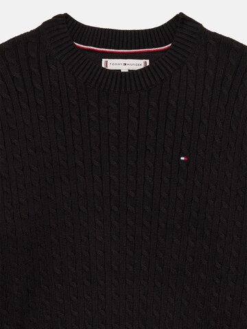 TOMMY HILFIGER Pullover 'CABLE' in Schwarz