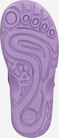 BECK Rubber Boots 'Ocean Tale' in Purple