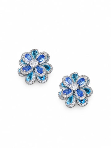 Parure de bijoux 'Floral' LanLivia en bleu