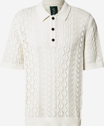 Pull-over 'ANRMANI' ANNARR en blanc : devant