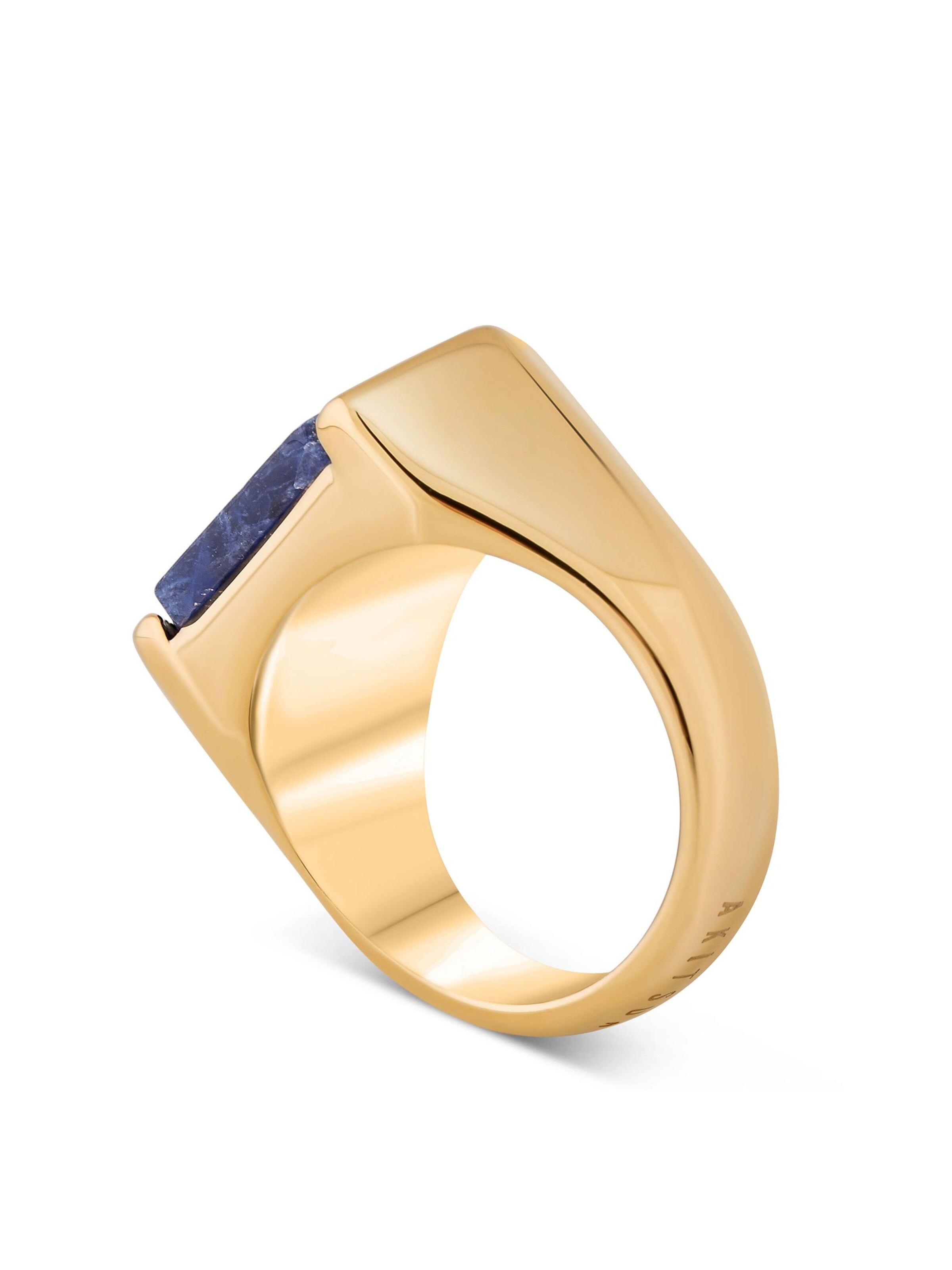 Akitsune Ring 'Abyss'‌‌‌‌‌‌‌‌‌ in Blau