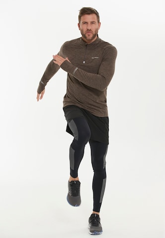 ENDURANCE Performance Shirt 'Tune' in Brown