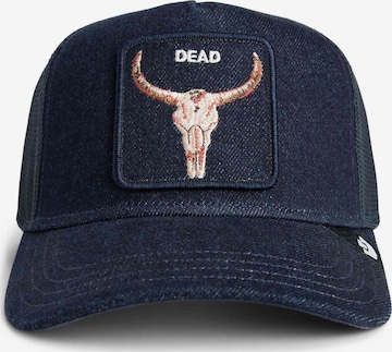 GOORIN Bros.Šilterica 'Gorra goorin bros vaquera mojada calavera denim dead trucker cap' - plava boja: prednji dio