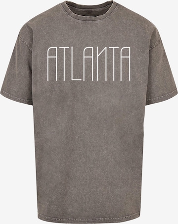 T-Shirt 'Atlanta X' Merchcode en gris : devant