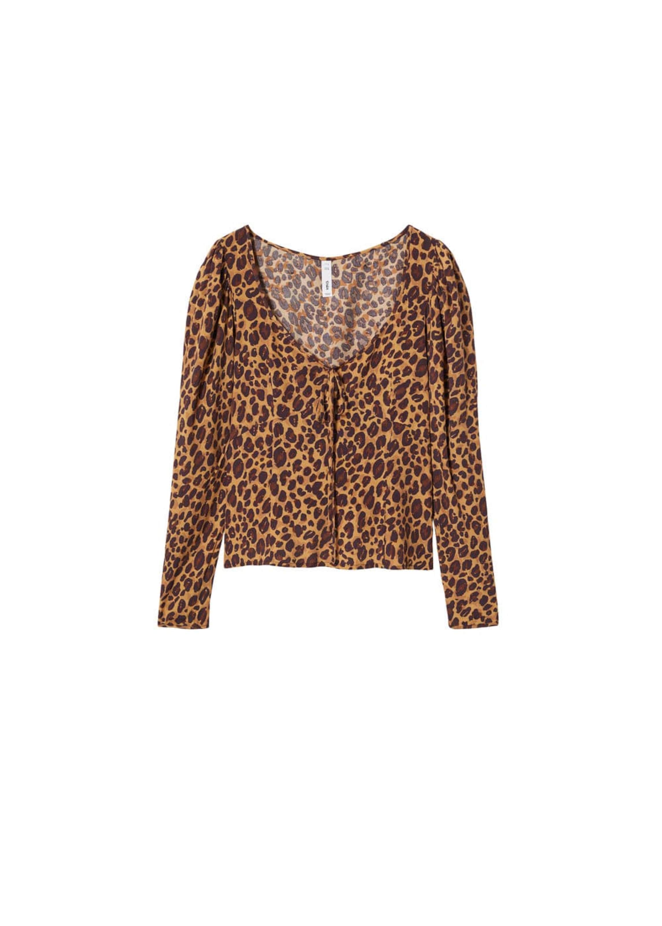 MANGO Блуза 'Kendal' в кафяво