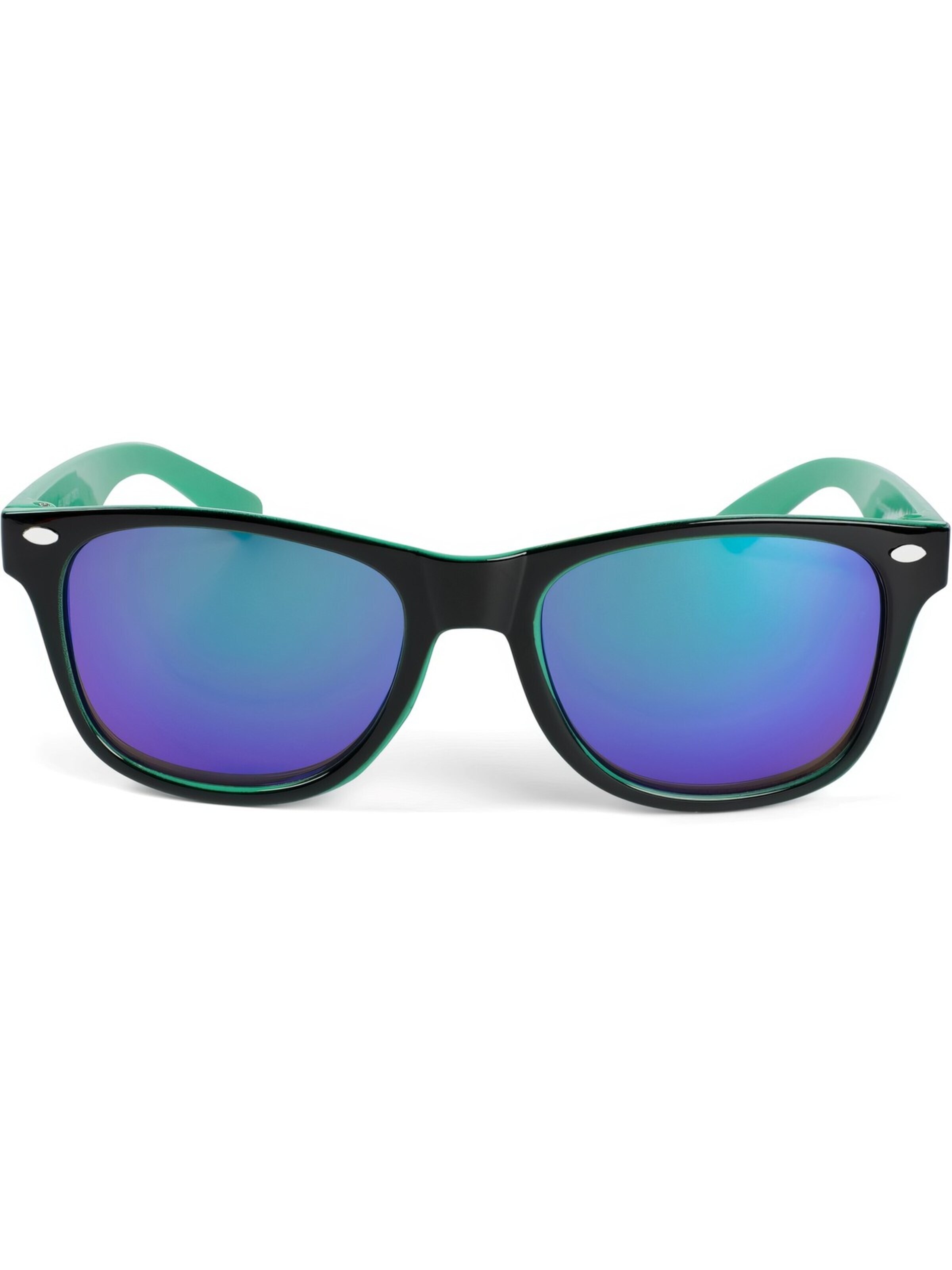 styleBREAKER Sunglasses 'Kinder Sonnenbrille Nerd Style' in Green