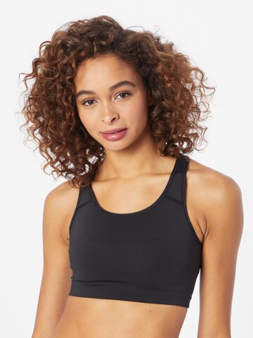 Athlecia Bustier Sports-BH 'Inere' i sort: forside