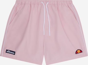 ELLESSE Board Shorts in Pink: front